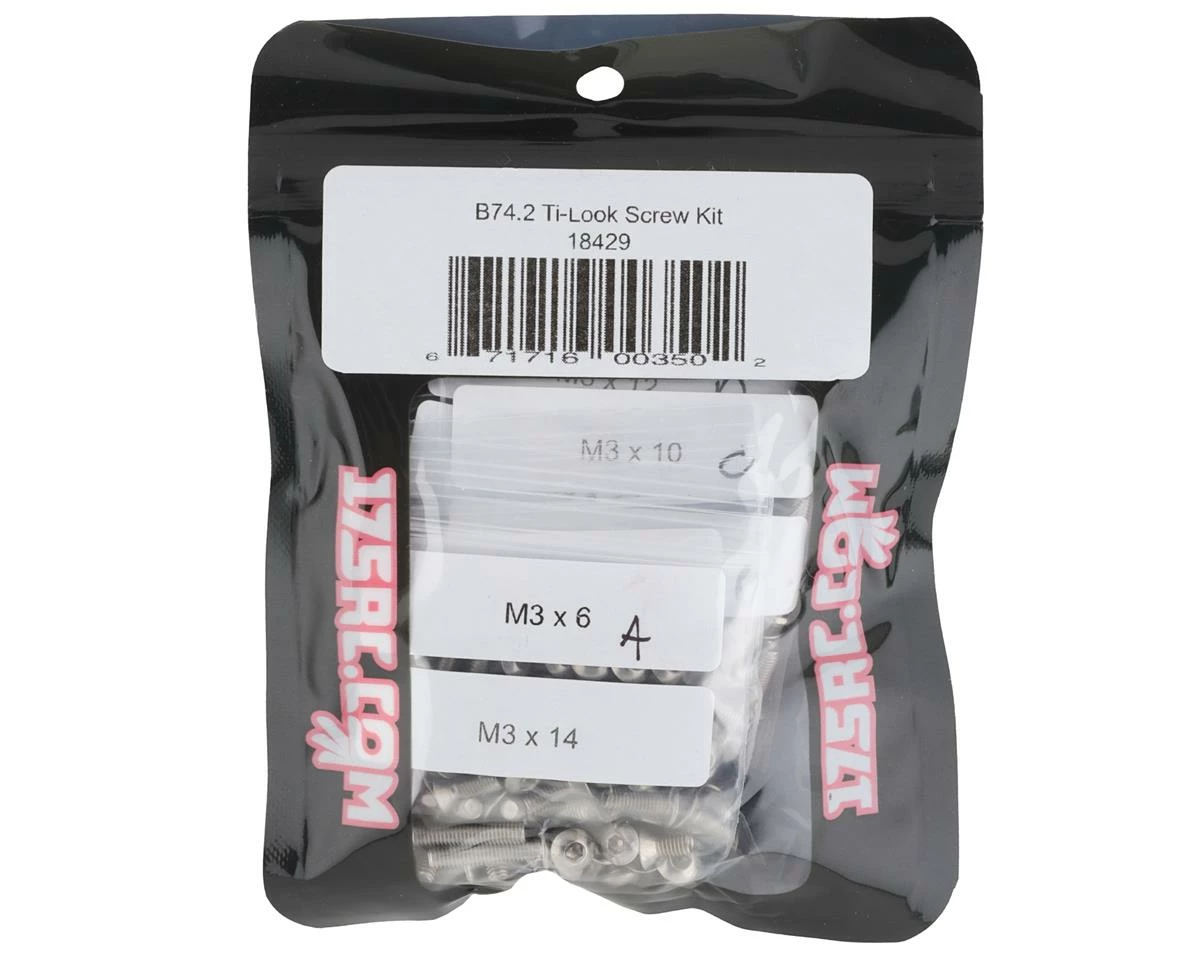 175RC B74.2 Ti-Look Screw Kit - Image 2