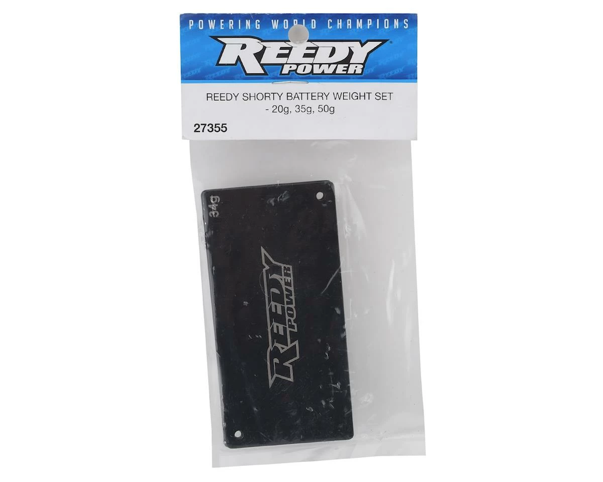 Reedy Steel Shorty LiPo Battery Weight Set (20g, 34g, 50g) - Image 2