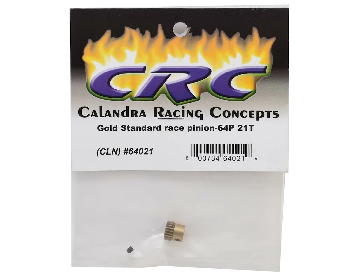 CRC "Gold Standard" 64P Aluminum Pinion Gear (21T) - Image 2