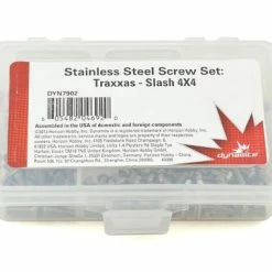 Dynamite Stainless Steel Screw Set: Slash 4X4