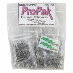 Team KNK Flat Head Pro Pak Stainless Screw Kit (700)