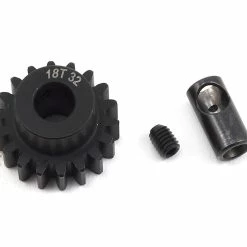 Protek RC Steel 32P Pinion Gear W/3.17mm Reducer Sleeve (Mod .8) (5mm Bore) (18T)