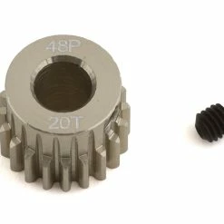 Protek RC 48P Lightweight Hard Anodized Aluminum Pinion Gear (5.0mm Bore) (20T)