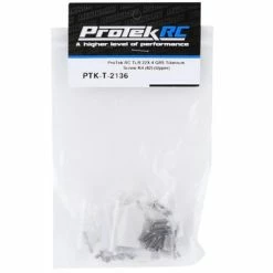 Protek RC LR 22X-4 "Grade 5" Titanium Screw Kit (82) (Upper)