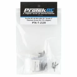Protek RC AE B6.3/B6.3D "Grade 5" Titanium Screw Kit (71) (Upper)