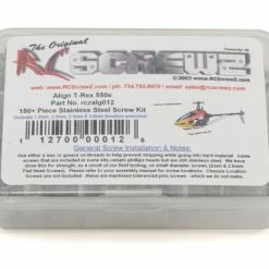 RC Screwz Align T-Rex 550E Stainless Steel Screw Kit