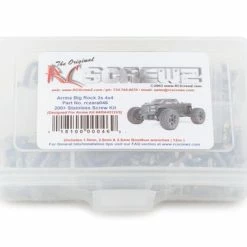 RC Screwz Arrma Big Rock 3S 4x4 Stainless Steel Screw Kit