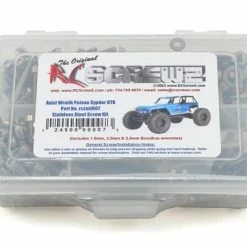 RC Screwz Axial Wraith Poison Spyder Stainless Steel Screw Kit
