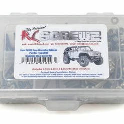 RC Screwz Axial SCX10 Stainless Steel Screw Kit (AXI009)