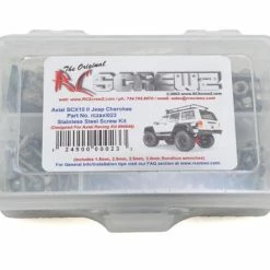 RC Screwz Axial SCX10 II Stainless Screw Kit (AXID9047)