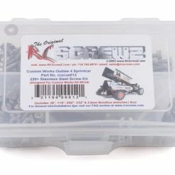 RC Screwz Ustom Works Outlaw 4 Sprint Car Stainless Steel Screw Kit