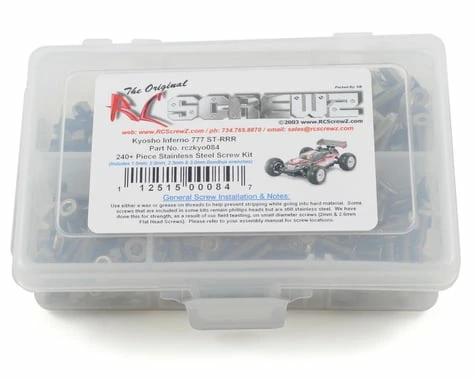 RC Screwz Kyosho Inferno ST-RR Stainless Steel Screw Kit