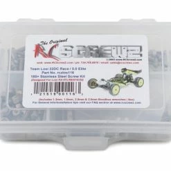 RC Screwz Losi 22DC Race/5.0 Elite Buggy Stainless Steel Screw Kit