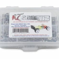 RC Screwz Mugen Seiki MBX8T Stainless Steel Screw Kit