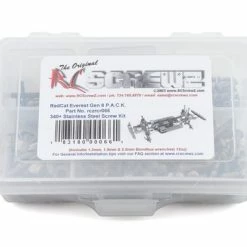 RC Screwz Dcat Racing Gen 8 P.A.C.K. Stainless Steel Screw Kit RCZRCR066