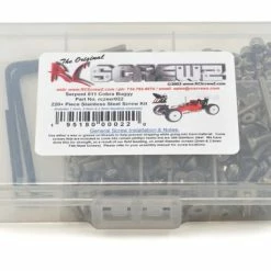 RC Screwz Pent 811 Cobra 1/8 Buggy Stainless Steel Screw Kit