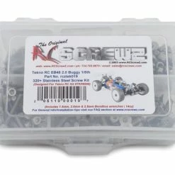 RC Screwz Tekno RC EB48 2.0 Stainless Steel Screw Kit