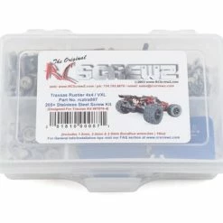 RC Screwz Traxxas Rustler 4x4/VXL Stainless Steel Screw Kit
