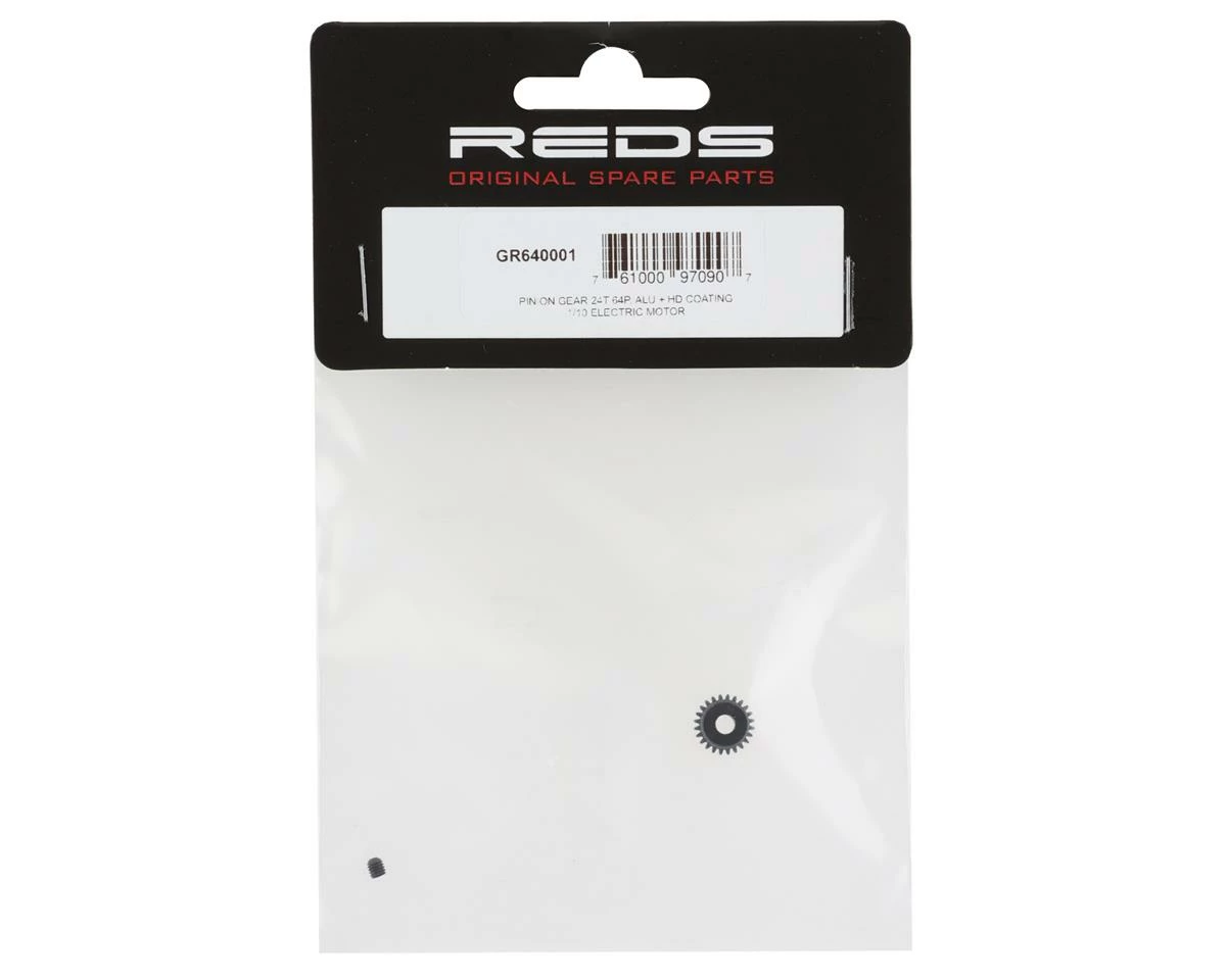 REDS Hard Coated 64P Aluminum Pinion Gear (24T) - Image 2