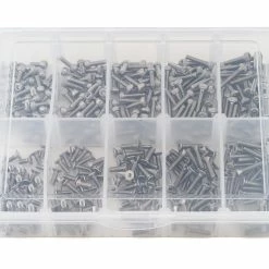 Samix Stainless Steel M2.5 Screw Set W/Plastic Box (350)