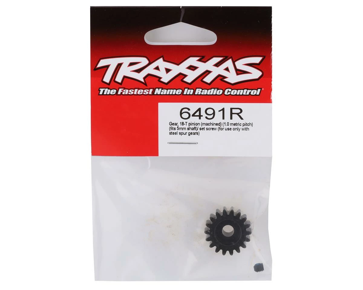 Traxxas Machined Mod 1.0 Pinion Gear W/5mm Bore (18T) - Image 2