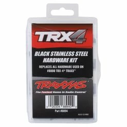 Traxxas TRX-4 Traxx Stainless Steel Hardware Kit (Black)