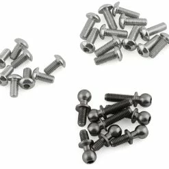 Yokomo BD11 Aluminum Screw & Titanium Ballstud Set