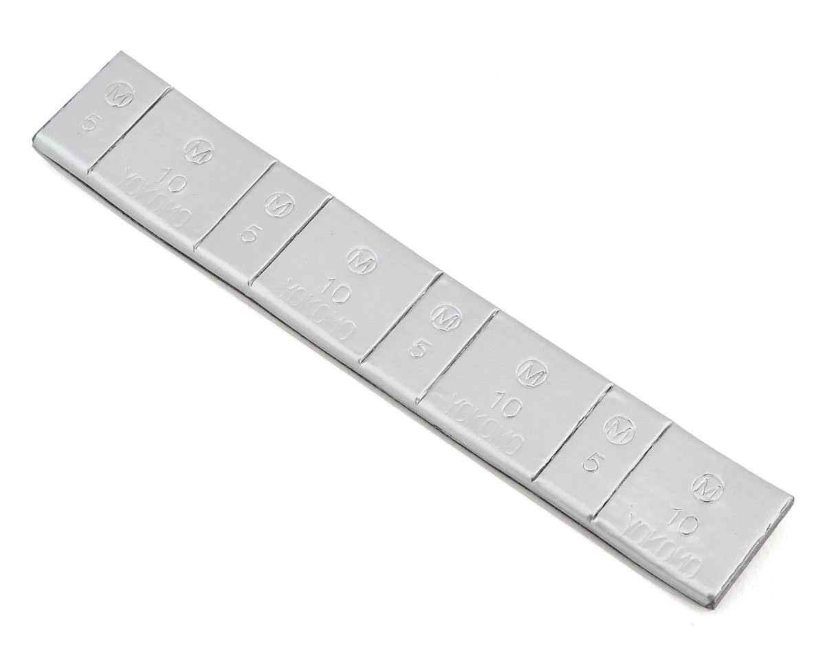 Yokomo Self Stick Chassis Weight Set (4x 5g & 4x 10g)